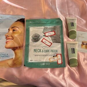 5 piece face mask/skin care bundle